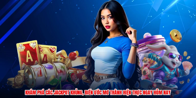 Khám phá các jackpot khủng, biến ước mơ thành hiện thực ngay hôm nay